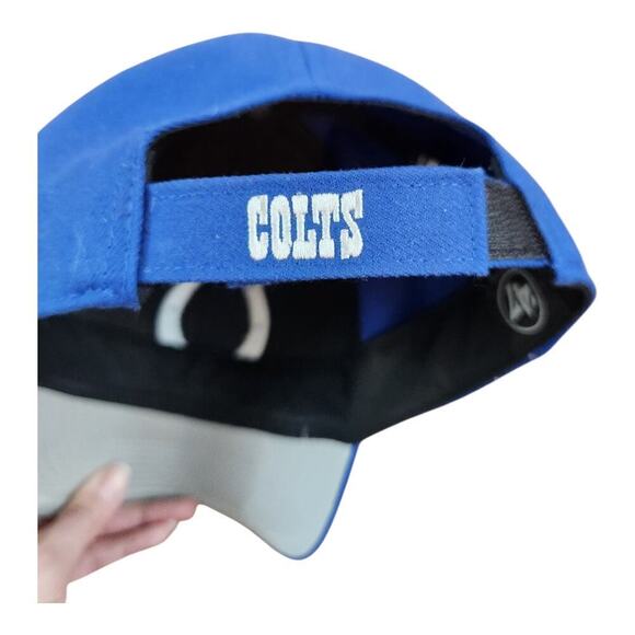 Colts NFL football OSFA hat adjustable 47brand blue white horseshoe - Picture 5 of 10